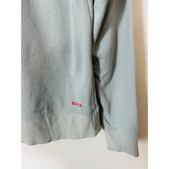Peace Love World Green Zip Up Hoodie Sweatshirt Small - Picture 6 of 9